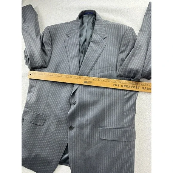 Daniel‎ Cremieux Collection Loro Piana 100% Wool Gray Blazer Sport Jkt. Mens 46R